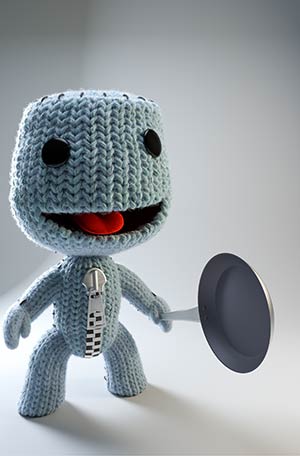 3ds max Sackboy