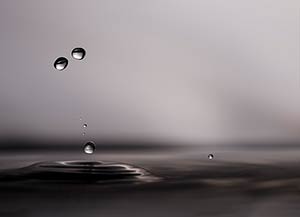 Gouttes d'eau