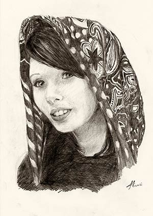 Dessin au Crayon portrait