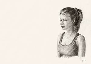 Dessin au Crayon - portrait