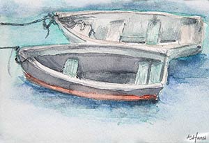 Première aquarelle