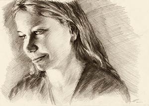 Dessin au Crayon portrait