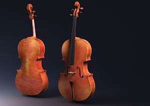 3ds max Violoncelle