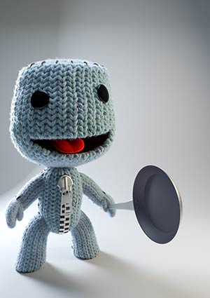 3ds max Sackboy