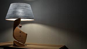 3ds max Lampe
