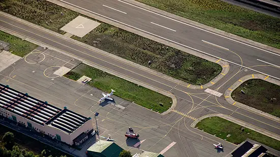 Aéroport d'Aoste (Italie) | artHansi